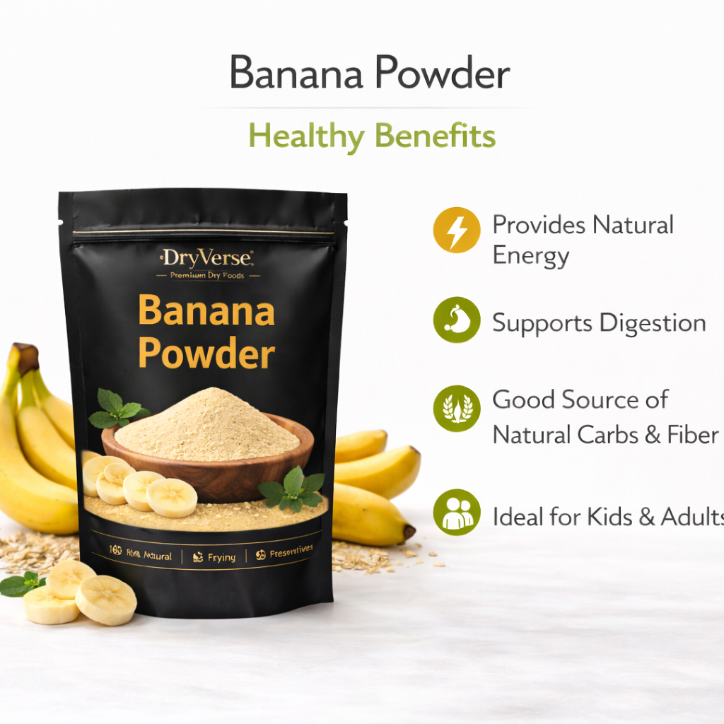 Ripe Banana Powder - পাকা কলার গুঁড়া