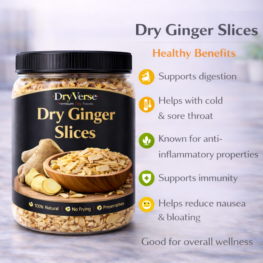 Dry Ginger Slices- শুকনো আদার টুকরা