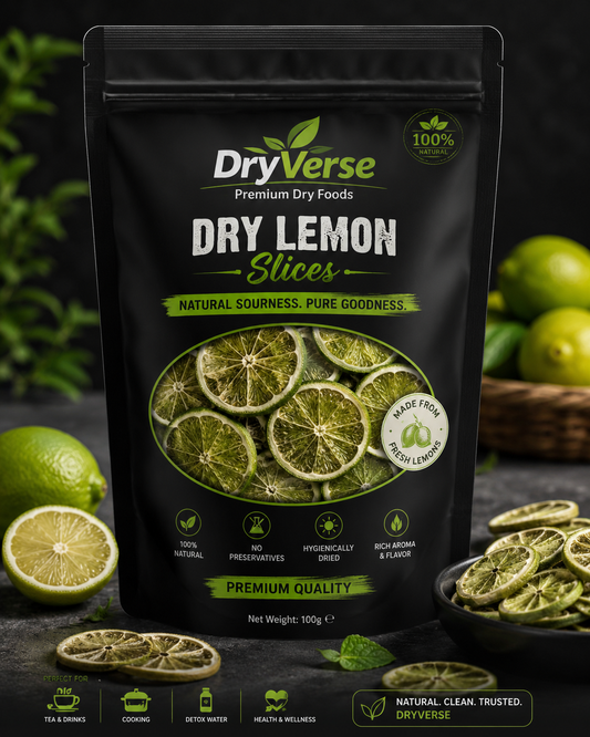 Dry Lemon Slices - শুকনো লেবুর টুকরো (Green Lemon)