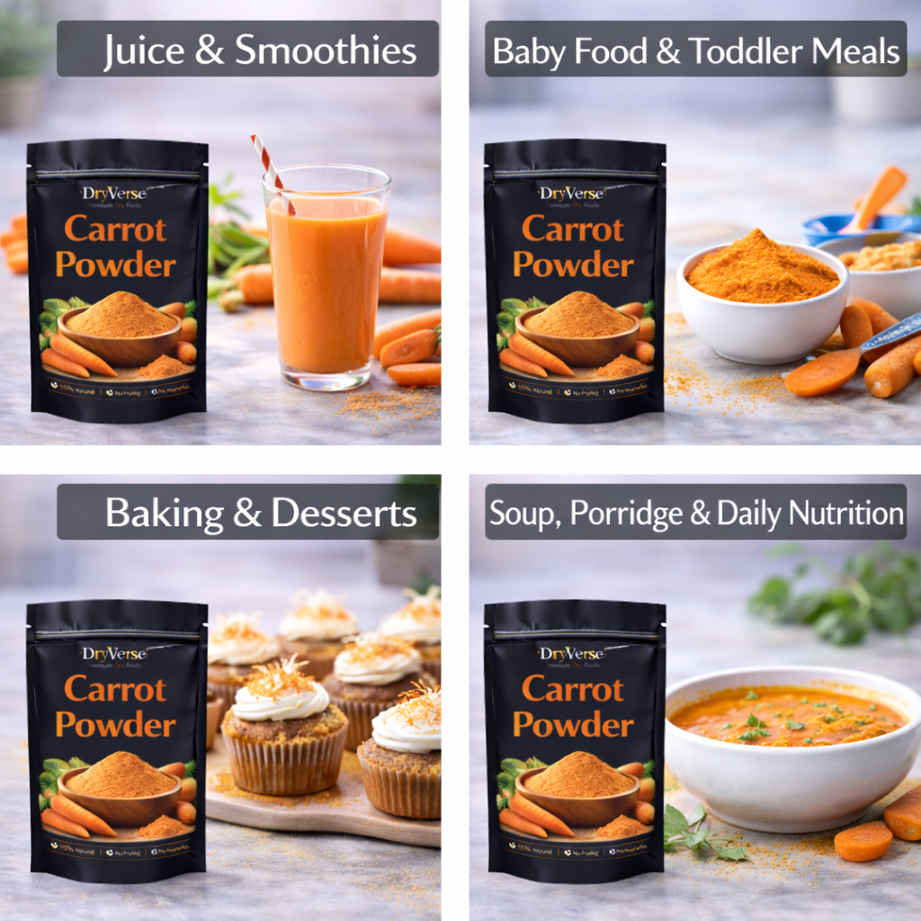 Carrot Powder - গাজর গুঁড়া