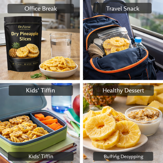 Dry Pineapple Slices - শুকনো আনারসের টুকরো