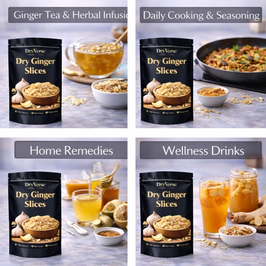 Dry Ginger Slices- শুকনো আদার টুকরা