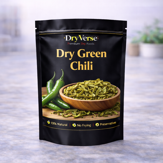 Dry Green Chili - শুকনো কাঁচা মরিচ