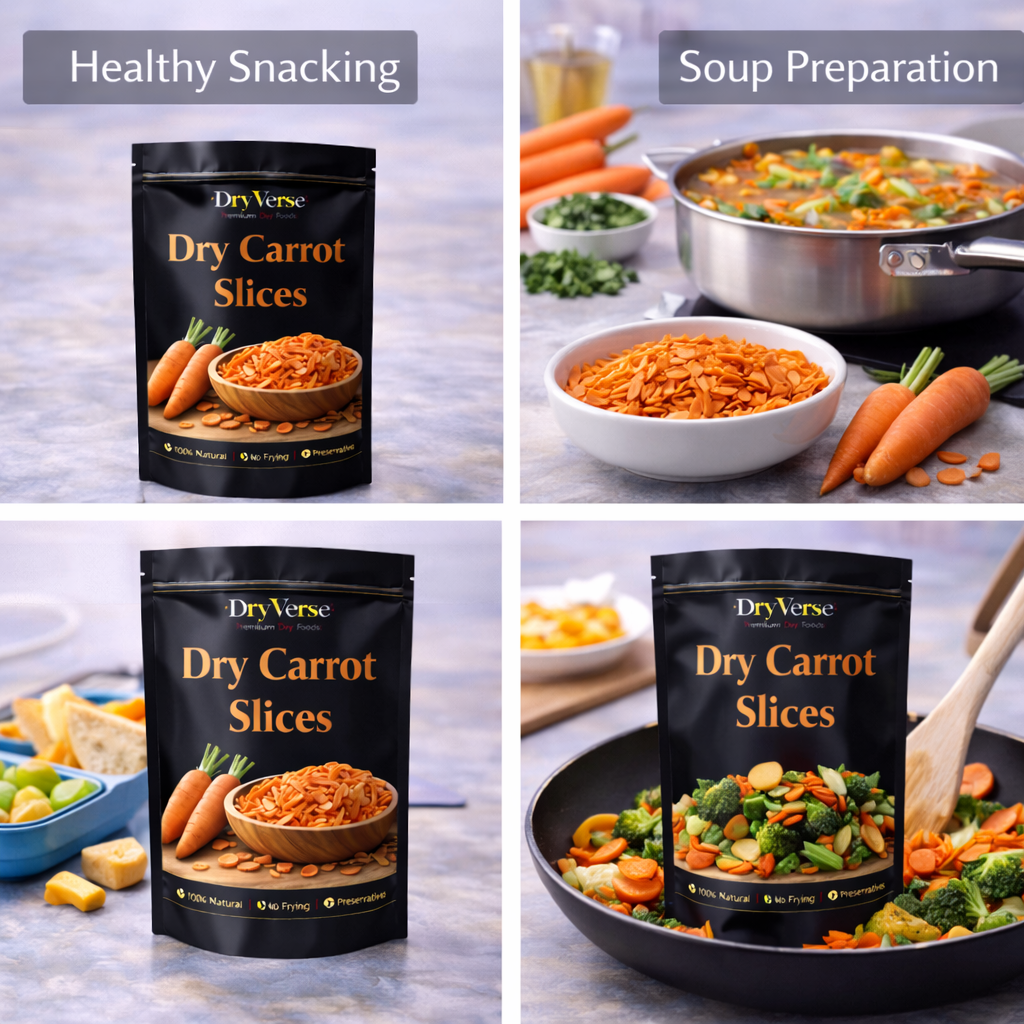 Dry Carrot Slices - শুকনো গাজরের টুকরো