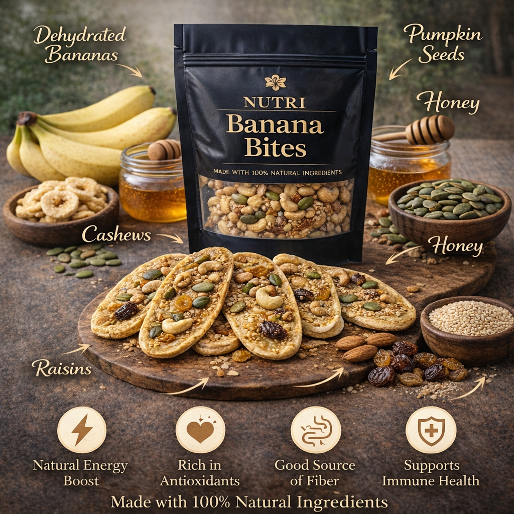 DryVerse Nutri Banana Bites - নিউট্রি ব্যানানা বাইটস